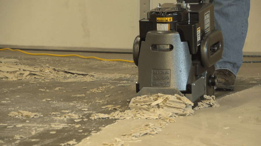 National Industrial Equipment 6280 Commander Walk-behind Floor and Surface Scraper Machine