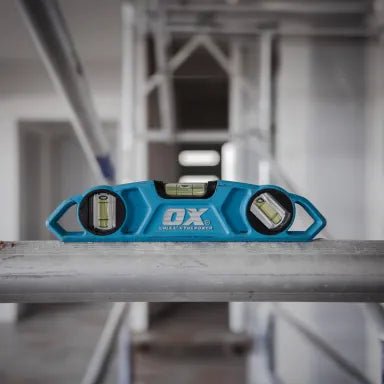 OX Pro 9/230MM Torpedo Level: Compact, Durable & Accurate