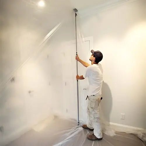 Trimaco E-Z Up® Dust Containment Sheeting Pole - 12 Feet, Pack of 4 with 2 Pieces Each for Construction Dust Barrier
