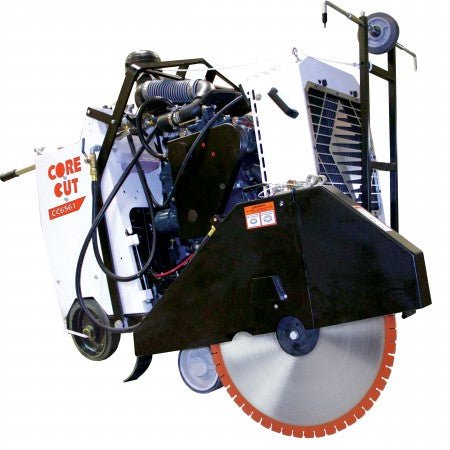 High - Performance CC6561GK Gasoline - Powered Walk - Behind Saw for Industrial Cutting