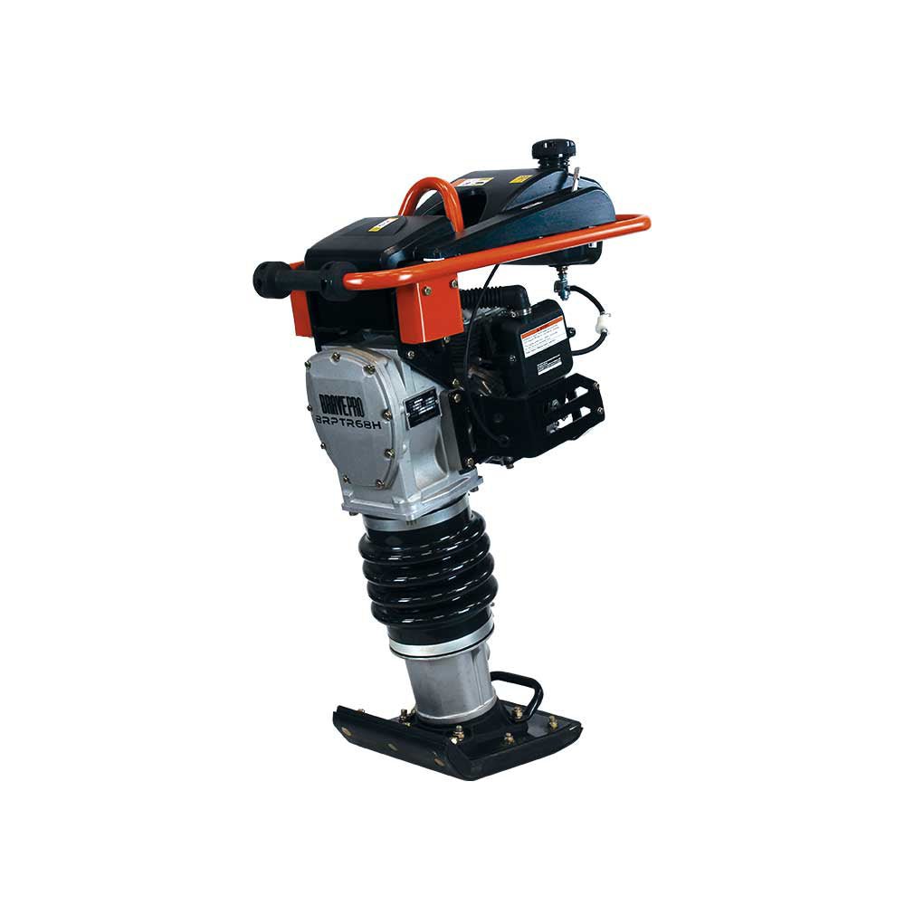 High - Performance Brave Tamping Rammer with 12.8 kN Impact Force Powered by Honda GX100 Engine