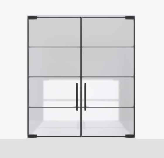 NU Double Pivot Interior French Doors: Stylish and Functional