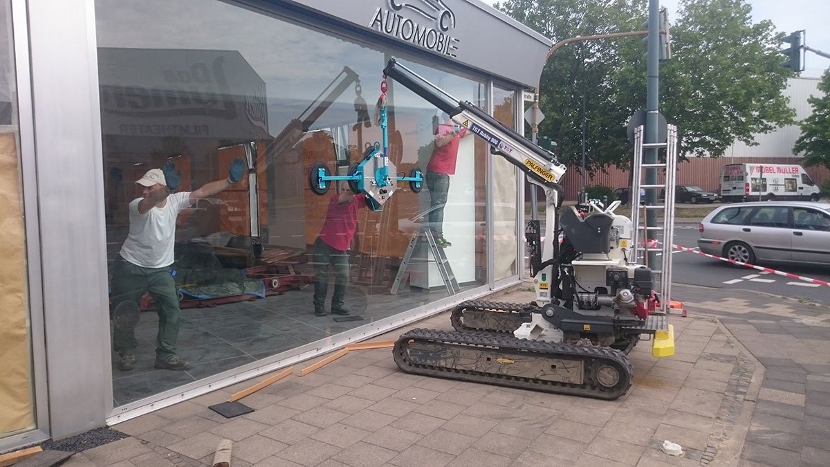 TGT Robby 900 S All - Terrain Outdoor Glass Lifting Machine