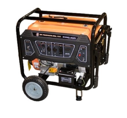 BNG5000 High - Performance 5500W Max Gas Generator with Mobility Features