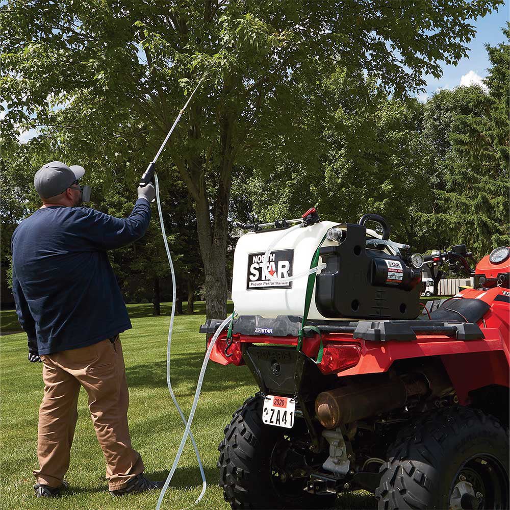 NorthStar 16-Gallon 2.2 GPM ATV Boomless Broadcast and Spot Sprayer