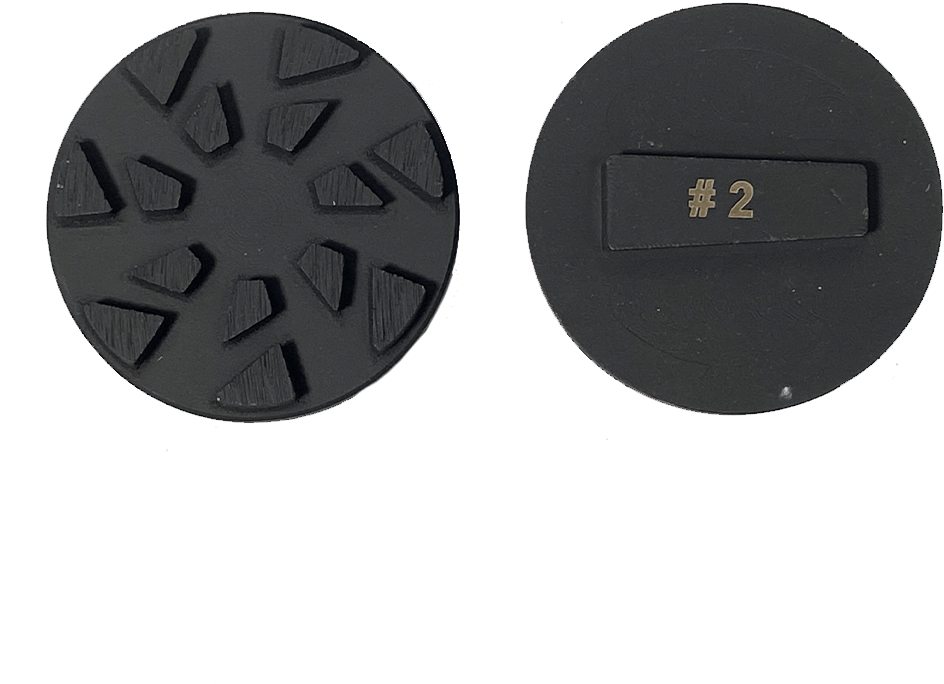 Dia Plus Multi - Layered Vacuum - Brazed Trapezoid Grinding Segments for Concrete