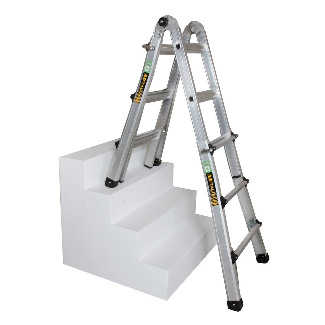 Versatile Telescoping Ladder with Multiple Positions for Various Uses