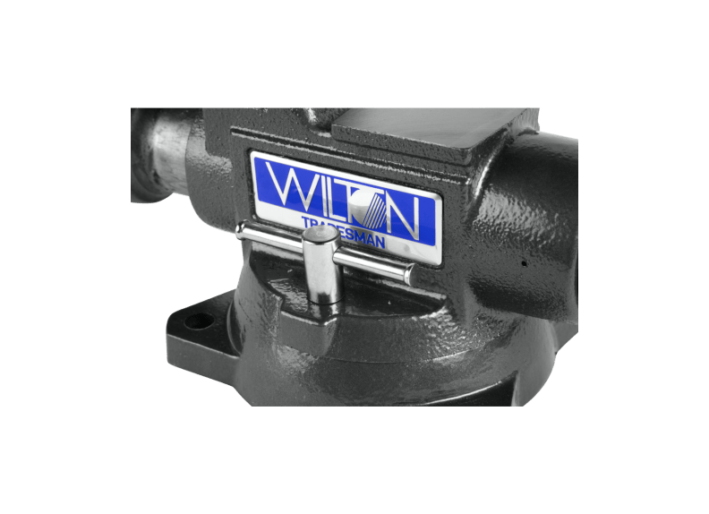Tradesman 1765XC Bench Vise - 6.5 Jaw Width, 6 Opening, 4 Throat for Demanding Jobs