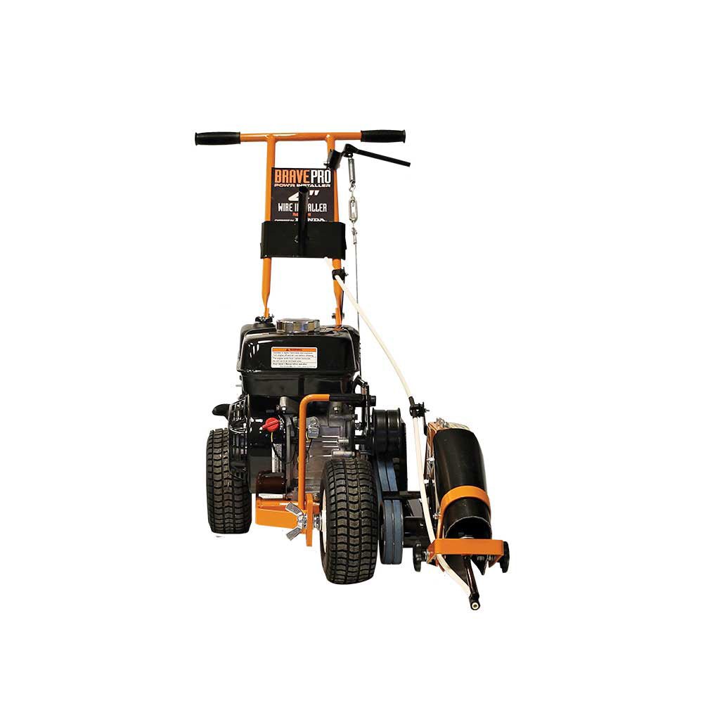 Honda GX160 Powered Brave Wire Installer for 2 - 4 Inches Depth Trenching and Wire Installation