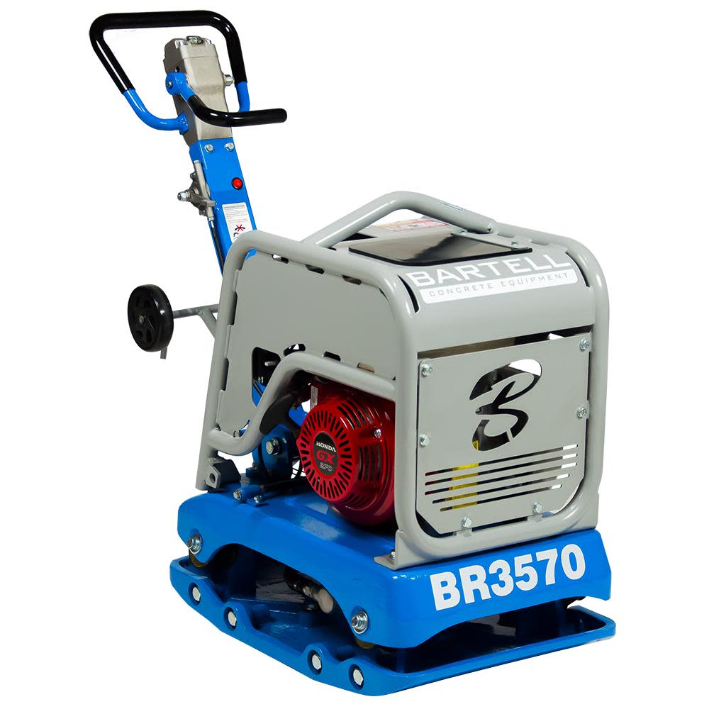 High-Performance Reversible Bartell BR3570 Plate Compactor