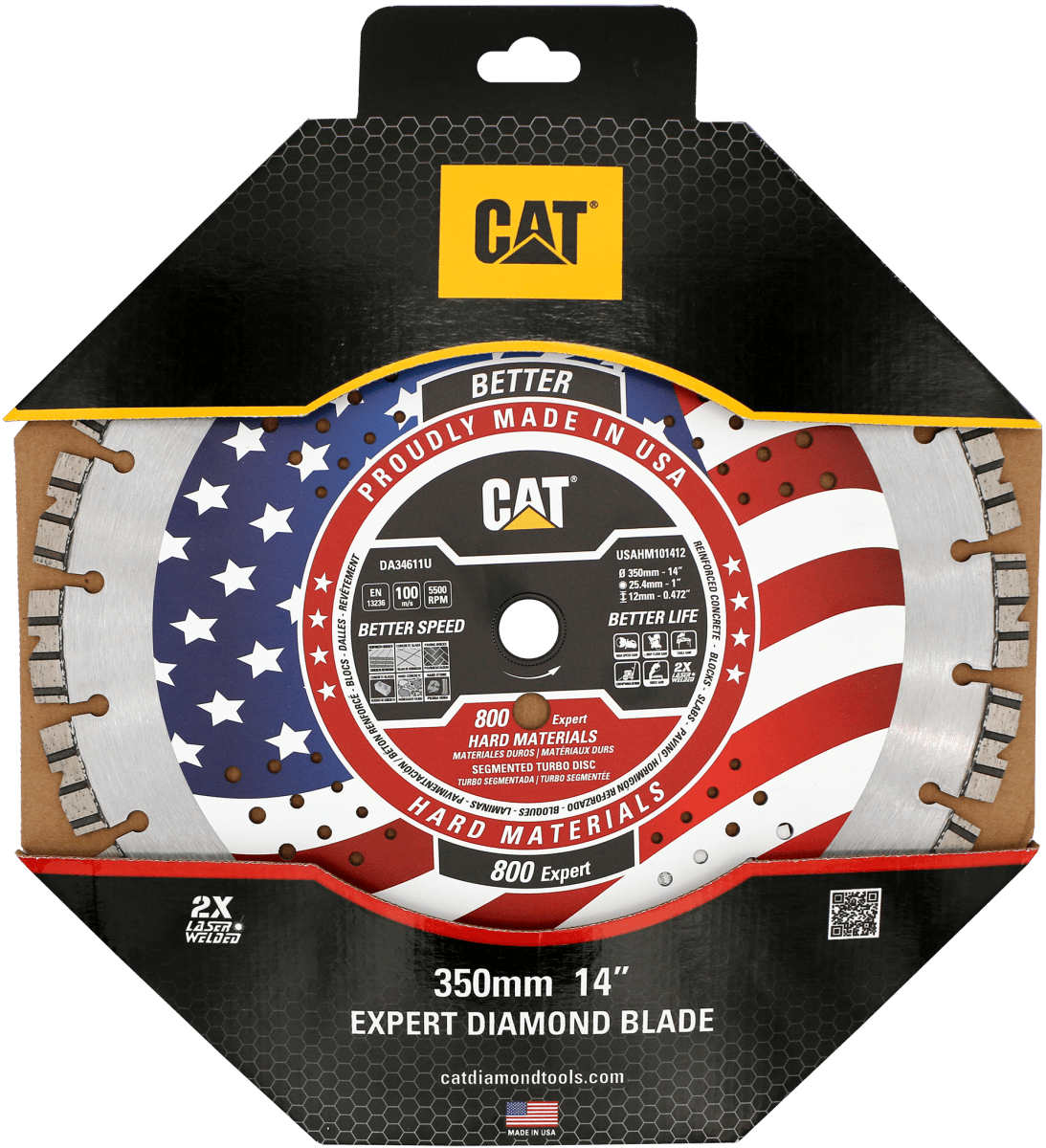 Caterpillar 800 Expert Diamond Blade for Tough Materials - Free Shipping