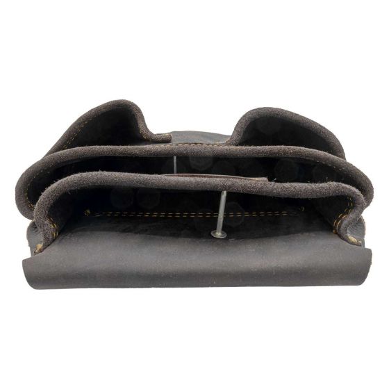 Premium Oil-Tanned Leather OX Pro 4-Pocket Roofer's Tool Pouch