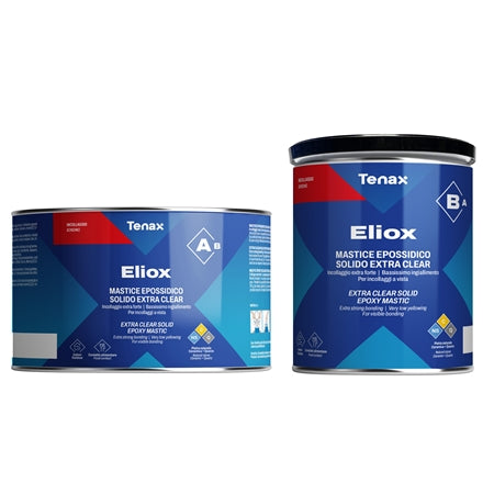 Tenax Eliox Part A and Part B Knife Grade Epoxy Adhesive - 2.25 Kilograms