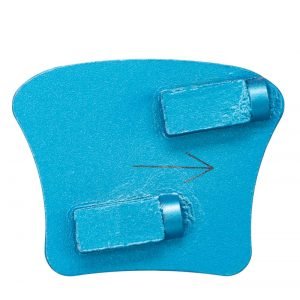 Metallic Blue TC Half - Round PCDs for Different Hands