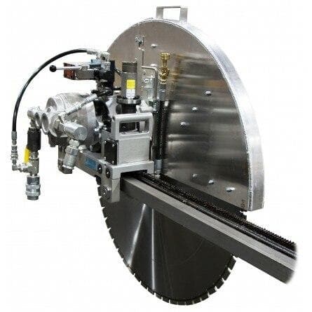 Versatile CC1600 Hydraulic Wall Saws for Full Cutting Capability