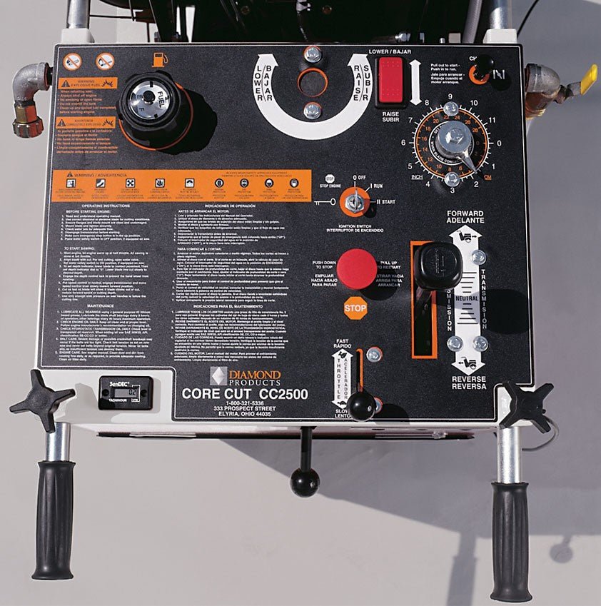 CC2500 Medium-Sized Walk-Behind Cutting Saw for Versatile Applications