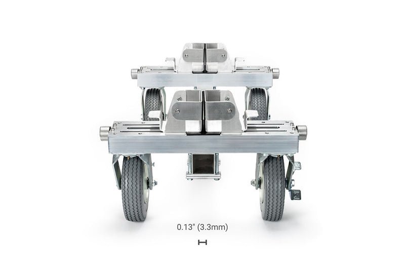 Terra Trek™ Heavy - Duty All - Terrain Glass Transport Cart with 750 - Pound Capacity