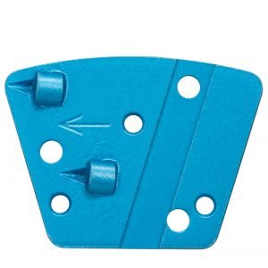 Trapezoid Bolt - On Tool with Two 1/4 - Inch Round Pitch Circle Diameters (PCDs)