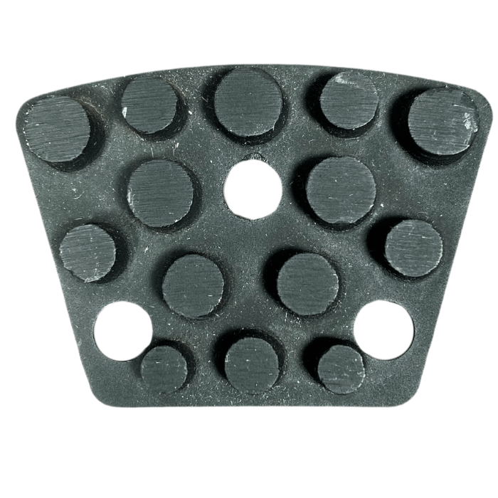 Dia Plus Multi - Layered Vacuum - Brazed Trapezoid Grinding Segments for Concrete