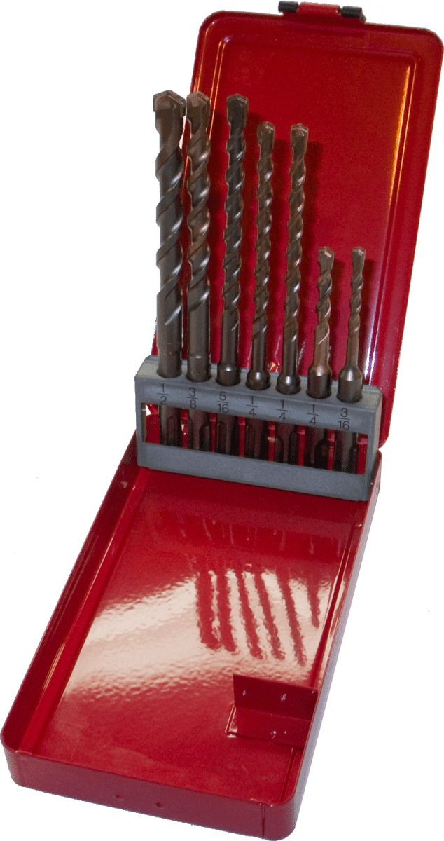 High - Performance Thunder Twist SDS - Plus Drill Bit Sets for Versatile Drilling Applications