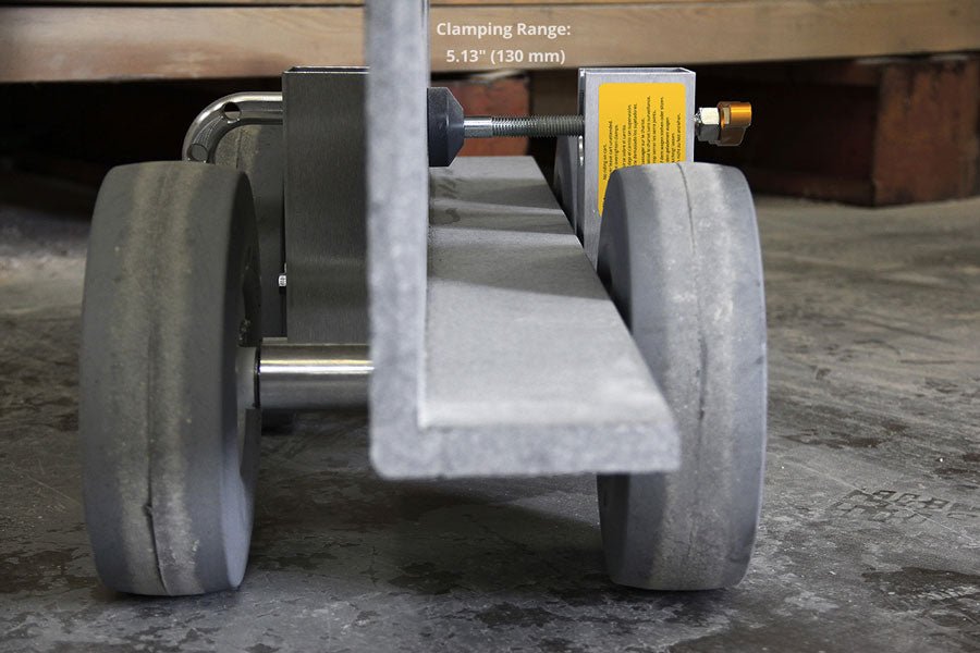 Omni Cubed Professional Heavy - Duty 4 - Wheel Industrial Dolly for Granite and Stone Installation, Pro - Dolly HD2 Model