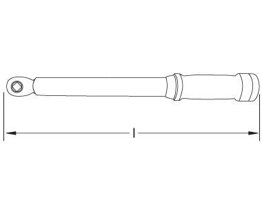 1/2 Drive Non-Sparking, Corrosion-Resistant & Non-Magnetic Torque Wrench
