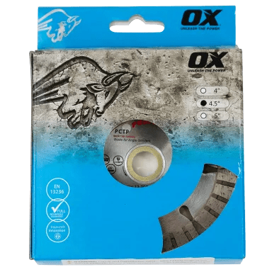 OX Pro 4.5-inch Sandwich Tuck Point Blade with 5/8 - 7/8 Bore