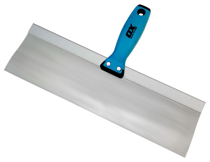 Professional Ox Brand Stainless Steel Drywall Taping Knife with Ox Comfort Grip
