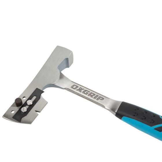 Professional OX Pro Milled - Face Roofing Hammer with a 28 - Ounce (790 - Grams) Weight