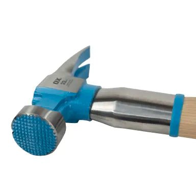 OX Pro 22-Ounce Milled-Face Framing Hammer with Curved, Comfortable Hickory Handle
