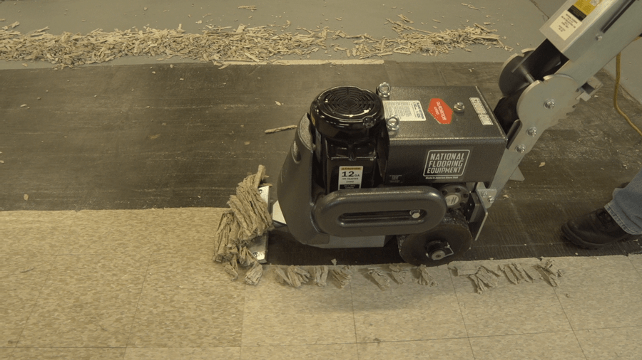 National Flooring Equipment 6280HD Gladiator Professional Walk - behind Floor Scraper Machine