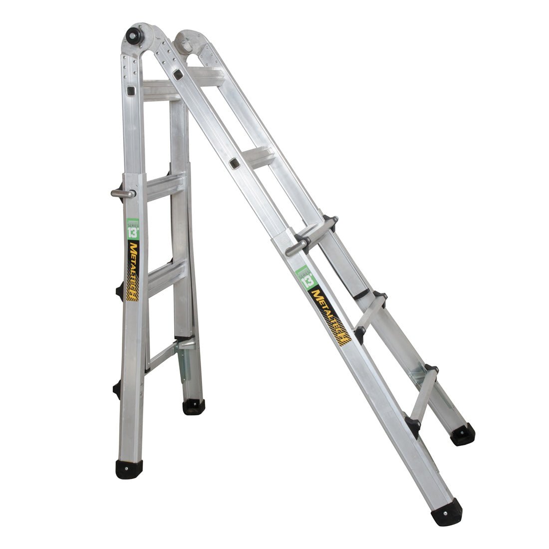 Versatile Telescoping Ladder with Multiple Positions for Various Uses