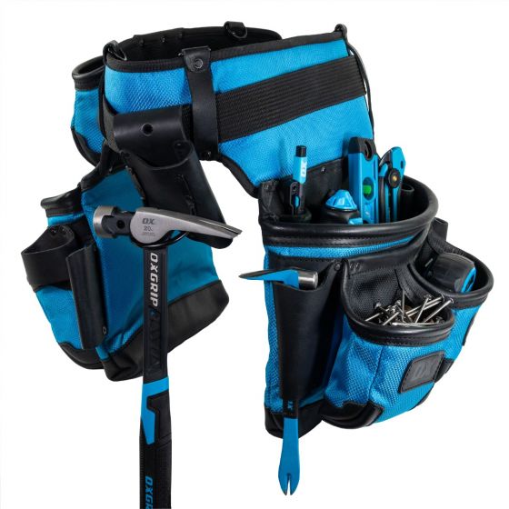 OX Ultimate One-Piece Rig for Contractors: Leather and Nylon Construction with Kevlar Reinforcement