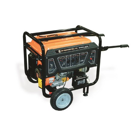 BNG5000 High - Performance 5500W Max Gas Generator with Mobility Features
