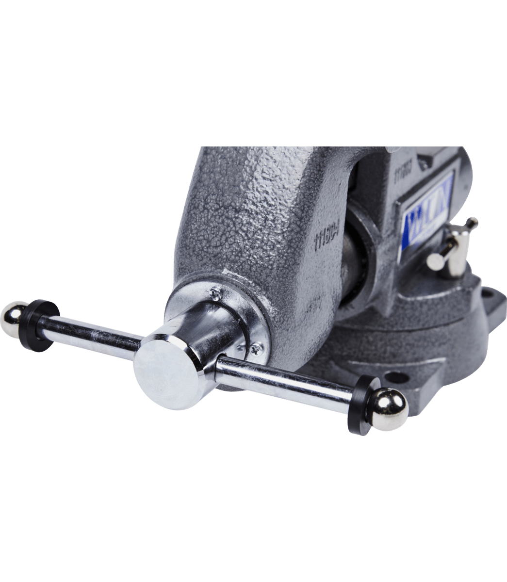 Tradesman 1755 Bench Vise - 5.5" Jaw Width, 5" Opening, 3.75" Throat Depth