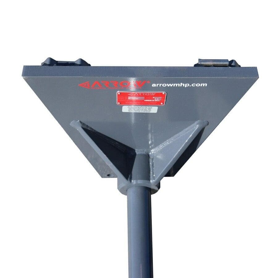 Warehouse Forklift Carriage Mounted Carpet Handling Pole