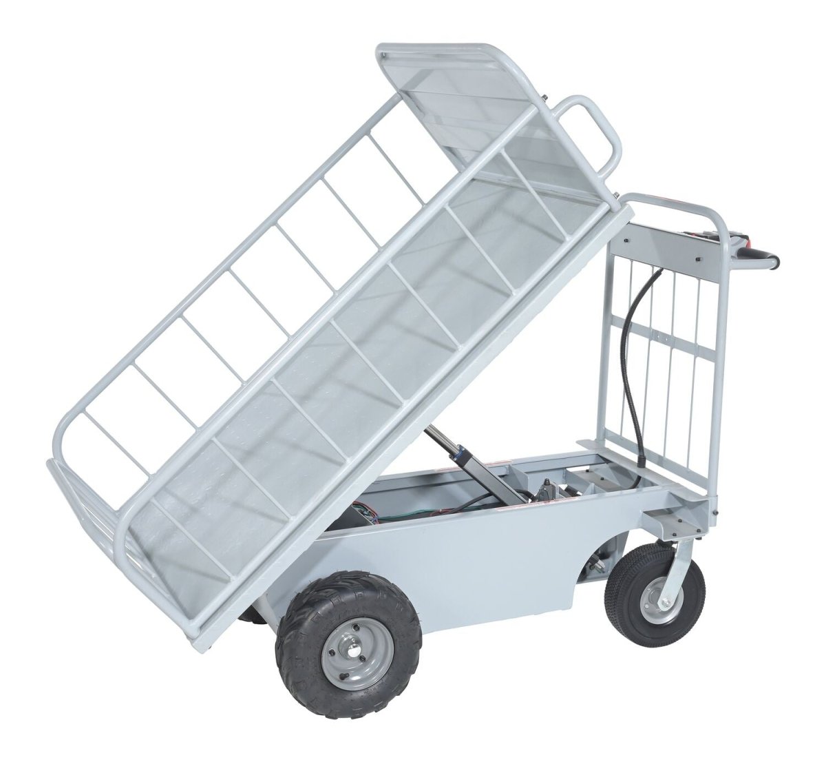 Powered Off-Road Traction Drive Carts for Farm and Factory Use