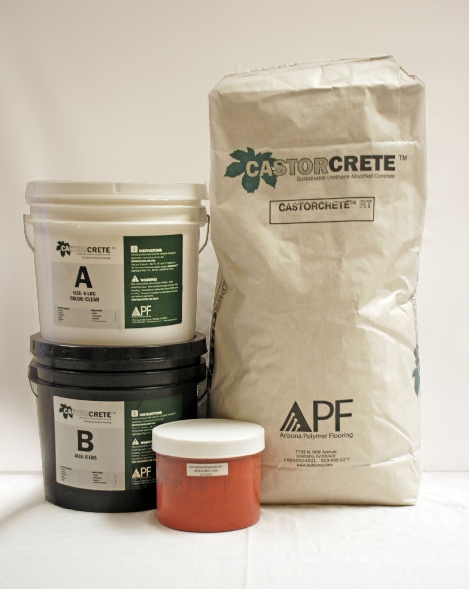 CastorCrete® SL - Medium Duty Urethane Slurry for Concrete Resurfacing
