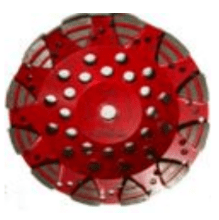 Segmented Triangle Cup Wheel for Concrete and Stone Grinding