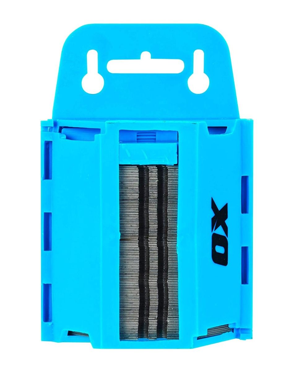 100-Pack Ox Pro Super Durable and Flexible Heavy Duty Knife Blades