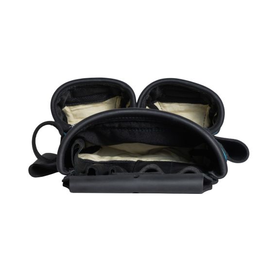 OX Ultimate 3-Pocket Leather and Nylon Framer's Pouch with Kevlar-Enhanced Durability