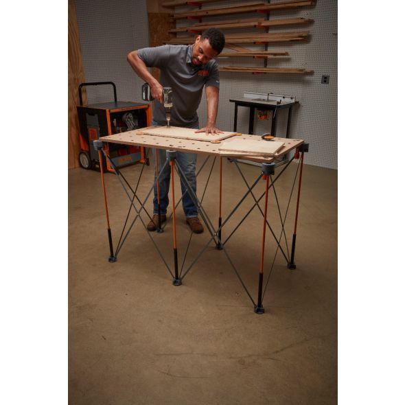 Extra Tall Centipede 2-Foot by 4-Foot by 36-Inch Work Stand Unit