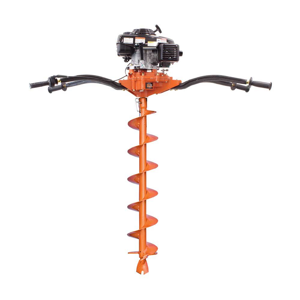 Powerful Two-Person Earth Auger with 1-3/8-Inch Hex Drive and Honda GXV160 Engine