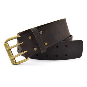 Large 35 to 46 OX Pro 2 - Inch Premium Oil - Tanned Leather Tool Belt