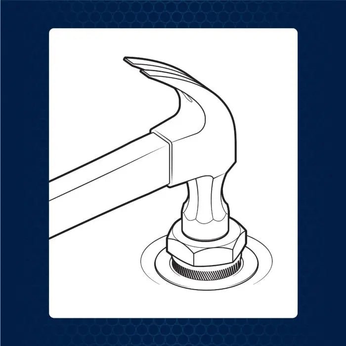 Superior Tool's Tub Drain Extractor Set - Pack of Two for Efficient Tub Drain Removal