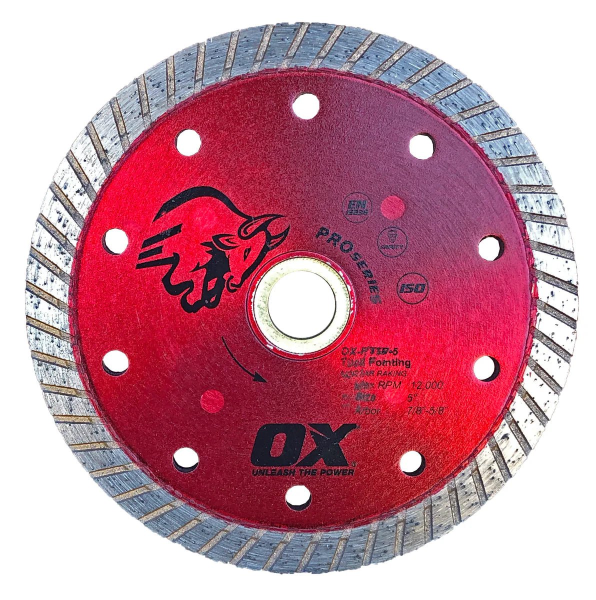 OX Pro Double Turbo 4.5 / 114mm Sandwich Tuck Pointing Diamond Blade