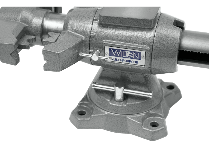 Versatile 6-1/2 Inch Jaw Width Multi-Purpose Bench Vise with 360° Rotating Head and Base for Various Applications