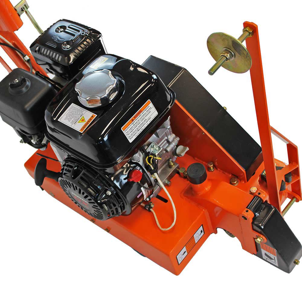 High - Performance 10 - Inch Brave Green Concrete Saw Powered by Honda GX200 Engine