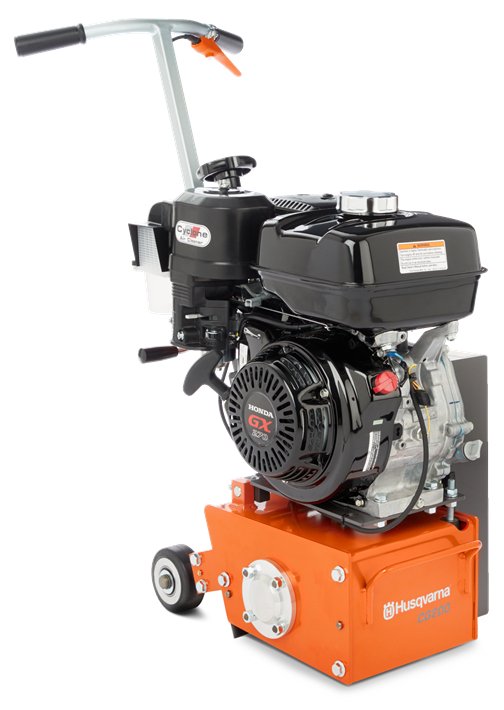High - Performance Husqvarna CG 200 Electric/Petrol Concrete Scarifier