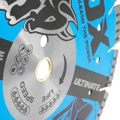 Ox Ultimate OXTreme Multi-Purpose Cutting Blade for Asphalt, Concrete & More
